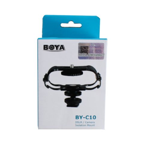 Load image into Gallery viewer, Boya Anti Shock Microfoon Montering BY-C10
