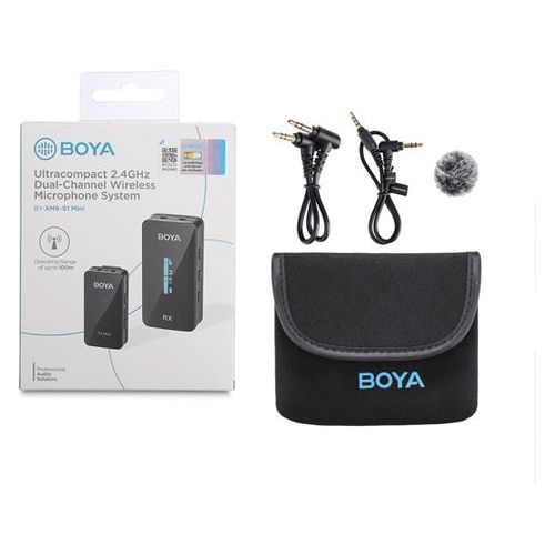 Load image into Gallery viewer, Boya Ultra-Compacte Draadloze Microfoon BY-XM6-S1 Mini
