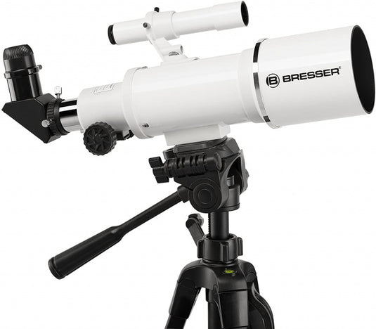 Bresser Lenstelescoop 70 350 wit zwart