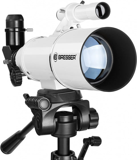 Load image into Gallery viewer, Bresser Lenstelescoop 70 350 wit zwart
