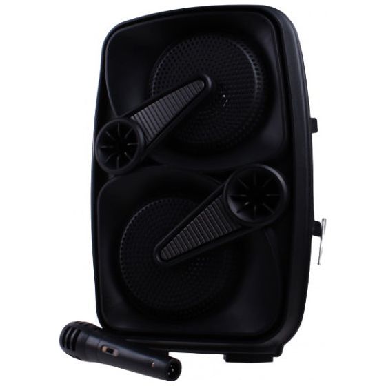 Load image into Gallery viewer, Bt Speaker met microfoon zwart 5-delig
