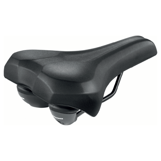 Selle Montegrappa bmg 5008 plus ebike zadel elastomeri rigida zwart