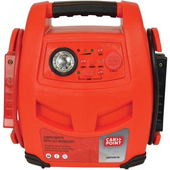 Load image into Gallery viewer, Carpoint Jumpstarter 900A met led-lamp oranje
