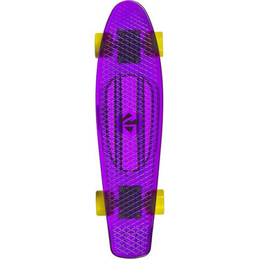 Choke Juicy Susi Clear Purple skateboard 57 cm geel