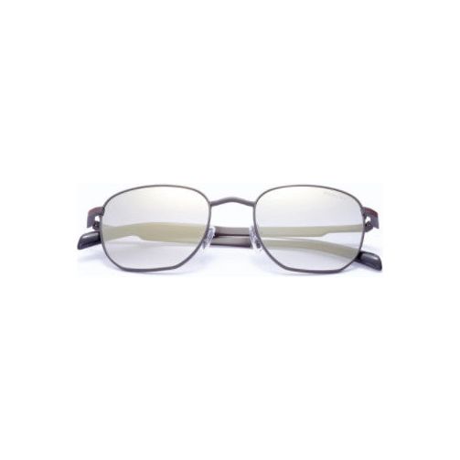 Load image into Gallery viewer, Formula Zonnebril unisex rechthoekig cat. 4 wit

