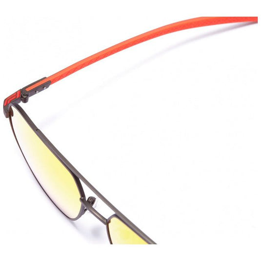 Formula Zonnebril unisex vierkant cat. 4 oranje
