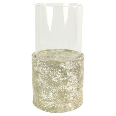 Hi-point Ratko kaarsenhouder 23 x 44 cm keramiek goud