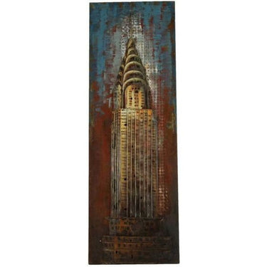Hi-point Chrysler schilderij 40 x 120 cm staal