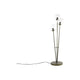 Hi-point Laurens staande lamp 124 cm E27 RVS 40W goud