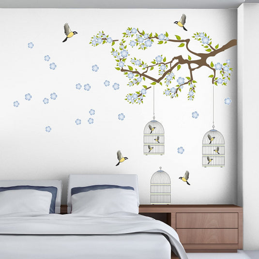 Crearreda Muursticker Branch Cages 300 x 270 cm 13-delig