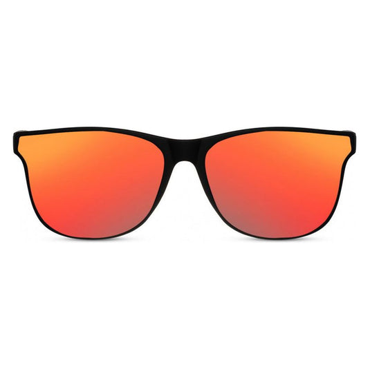 Cwi Zonnebril unisex volledig omrand cat. 3 zwart rood