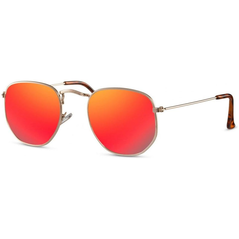 Load image into Gallery viewer, zonnebril unisex goud rood (CWI2413)
