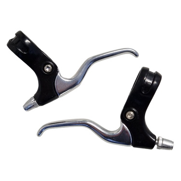 Qtcycletech Qt set remgreepset v-brake 3 vingers aluminium blister