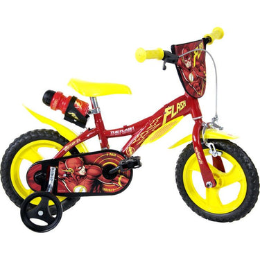 Dino Flash 12 Inch 21 cm Jongens Doortrapper Rood Geel