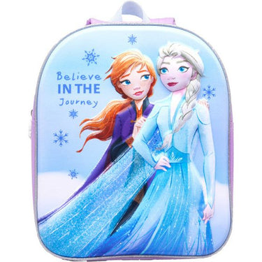 Disney Frozen rugzak 3D junior 8 liter lichtblauw lila