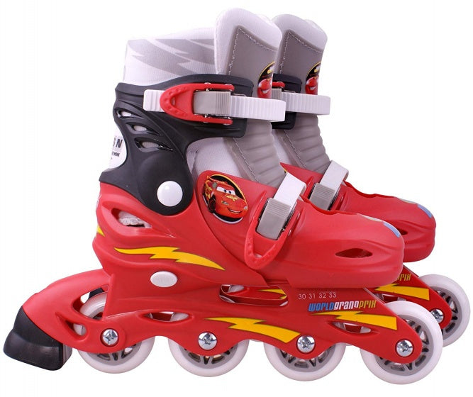 Load image into Gallery viewer, Disney Inline skates hardboot rood maat 27-30
