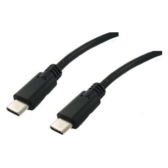 Huismerk usb3.1 gen 2 type-c kabel 1 meter zwart