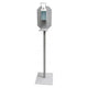 Euro products Desinfectiezuil Compleet 500 ml staal zilver