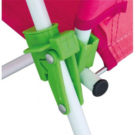 Eurotrail Campingstoel Nicky junior 46 cm polyester staal roze