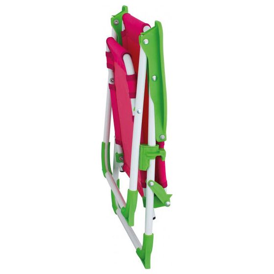 Load image into Gallery viewer, Eurotrail Campingstoel Nicky junior 46 cm polyester staal roze
