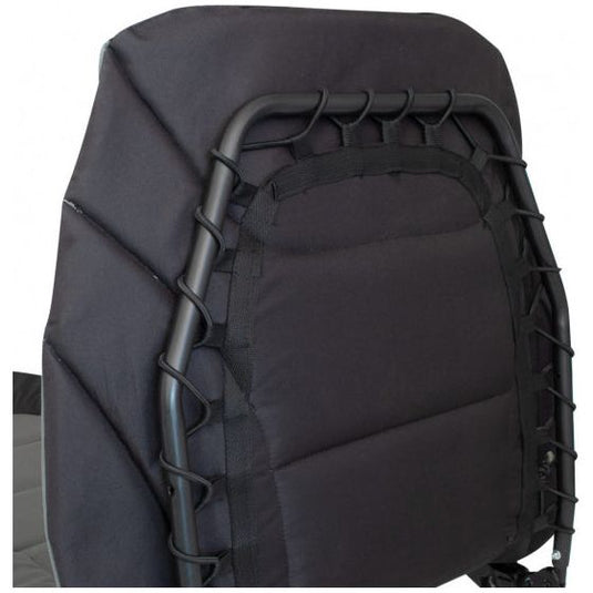 Eurotrail Ligbed 200 x 75 cm polyester antraciet zwart