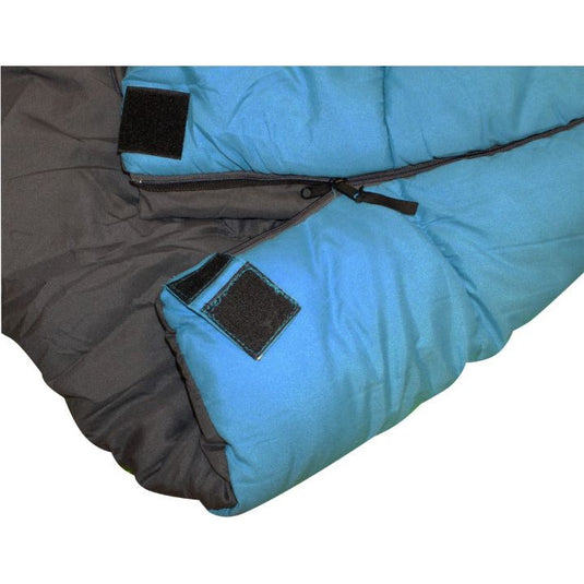 Eurotrail Slaapzak Chili junior 170 x 70 cm polyester blauw