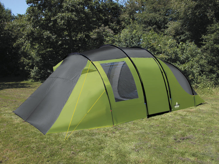 Load image into Gallery viewer, Eurotrail Familietent Montana 6-persoons 640 cm groen grijs
