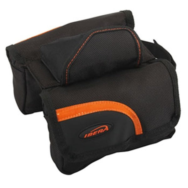 Ibera top tube bag ib-tb3 top tube bag double with top compartment 1.3 liter