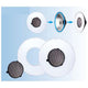 Falcon Eyes Diffuser + Grid CDH-68-3 voor SR-68T
