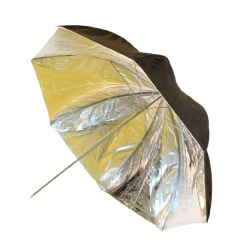 Falcon Eyes Flash Umbrella UR-48SB1 Silver/Black 122 cm