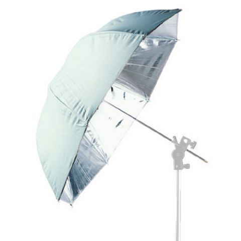 Falcon Eyes Jumbo Flash Umbrella UR-T86S Silver/White 216 cm