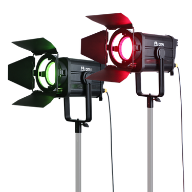 Falcon Eyes RGB LED Fresnel Spot Dimbaar DM4 400W