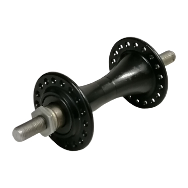 Bls front hub fixed axle 36 holes black