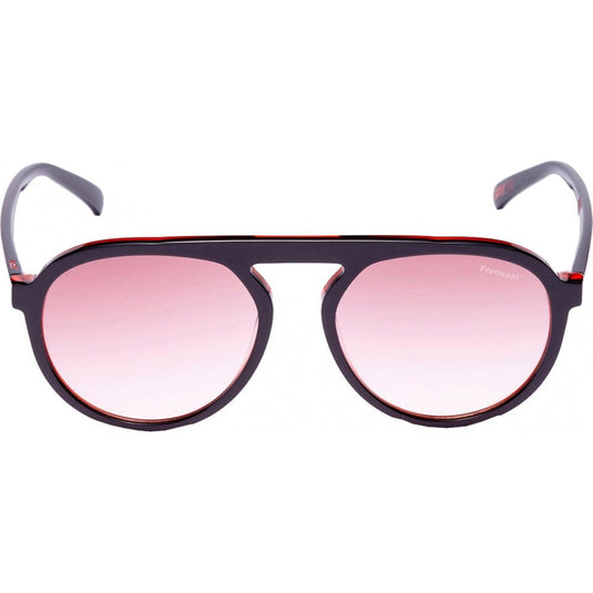 Formula Zonnebril unisex piloot cat.4 zwart lichtroze