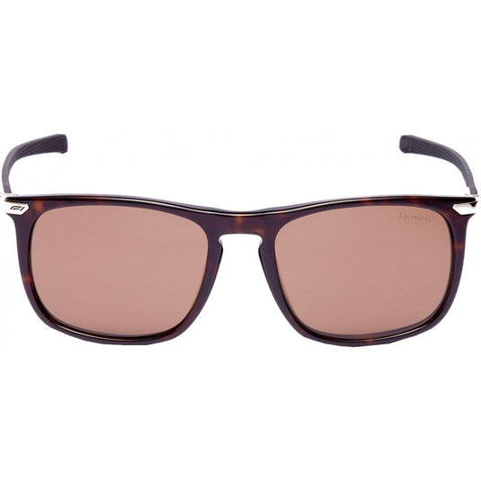 Formula Zonnebril unisex rechthoekig cat.4 bruin