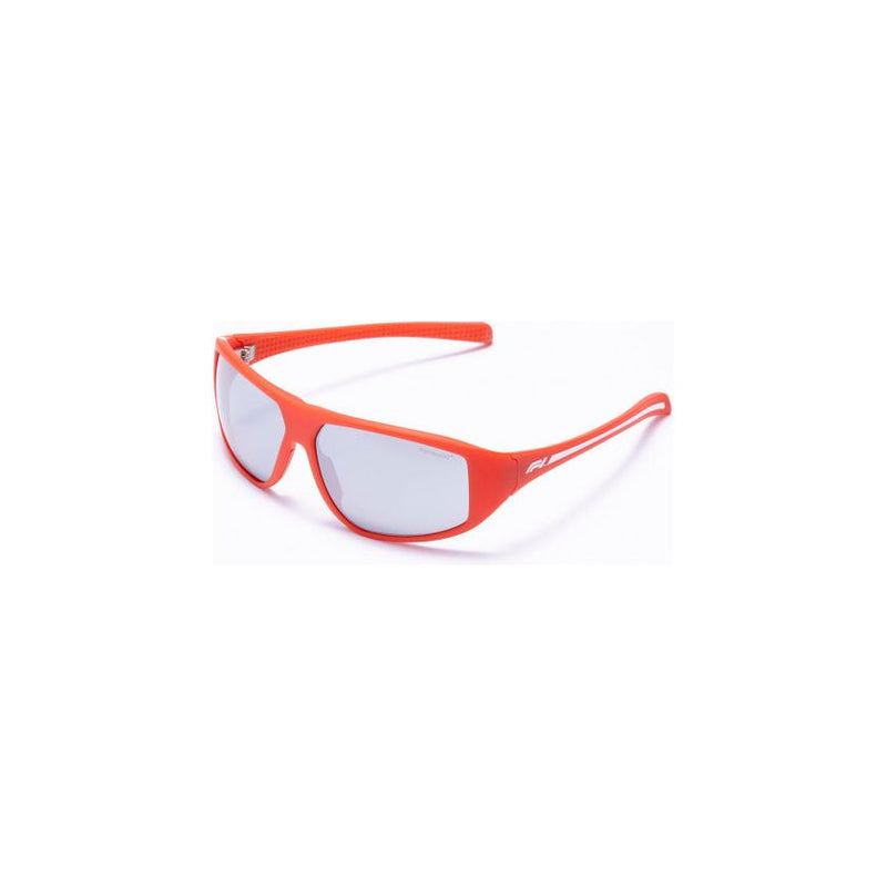 Load image into Gallery viewer, Formula Zonnebril unisex rechthoekig cat.4 koraalrood
