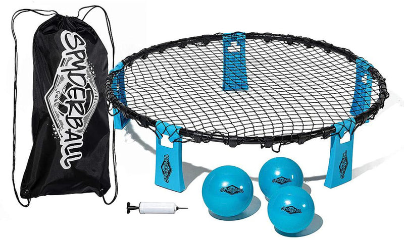 Load image into Gallery viewer, Franklin Spyderball outdoor game blauw zwart
