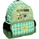 Hallmark Nordic Racoon rugzak junior 11 x 25 x 31 cm grijs blauw