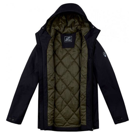 Hannah Outdoorjas Derk heren polyester antraciet maat XXL