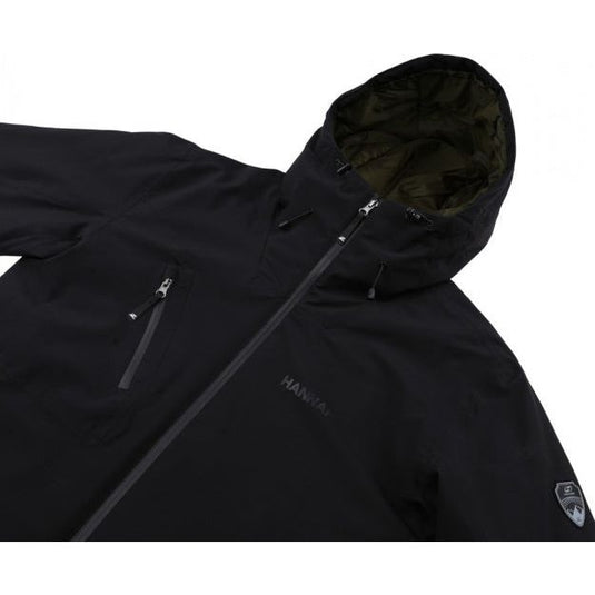 Hannah Outdoorjas Derk heren polyester antraciet maat XXL