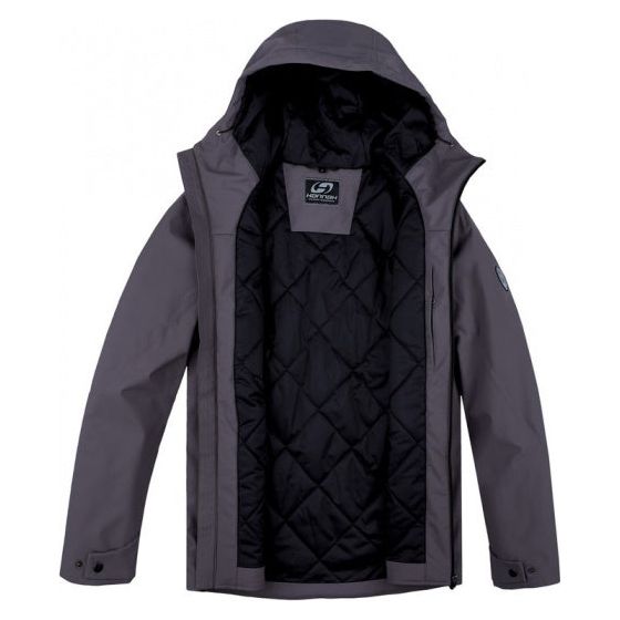 Load image into Gallery viewer, Hannah Outdoorjas Derk heren polyester grijs maat XXL
