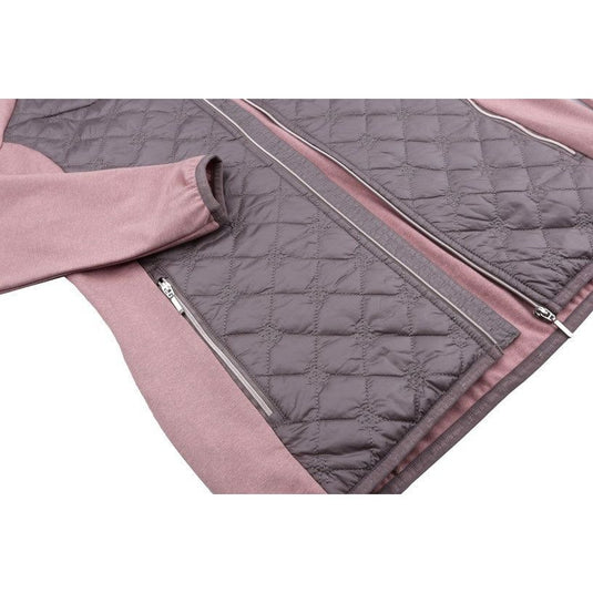 Hannah Outdoorvest Elsa dames polyester roze grijs maat 36