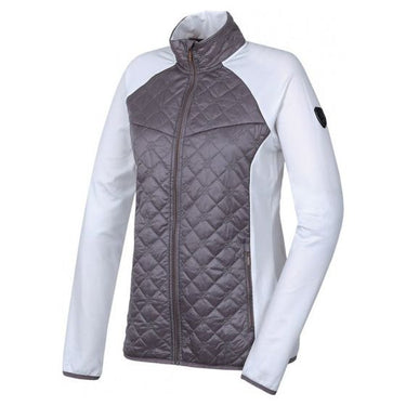 Hannah Outdoorvest Elsa dames polyester wit grijs maat 40