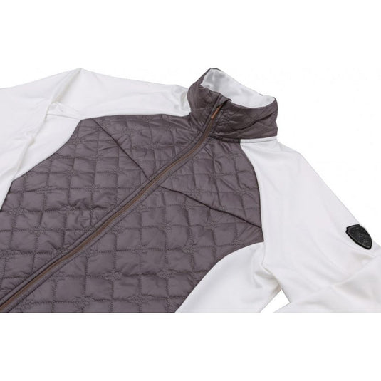 Hannah Outdoorvest Elsa dames polyester wit grijs maat 42