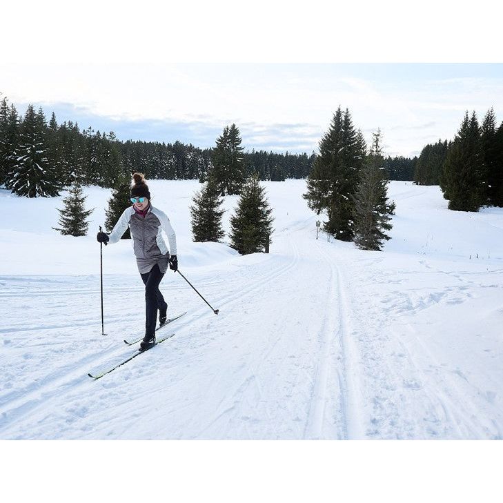 Load image into Gallery viewer, Hannah Outdoorvest Elsa dames polyester wit grijs maat 42
