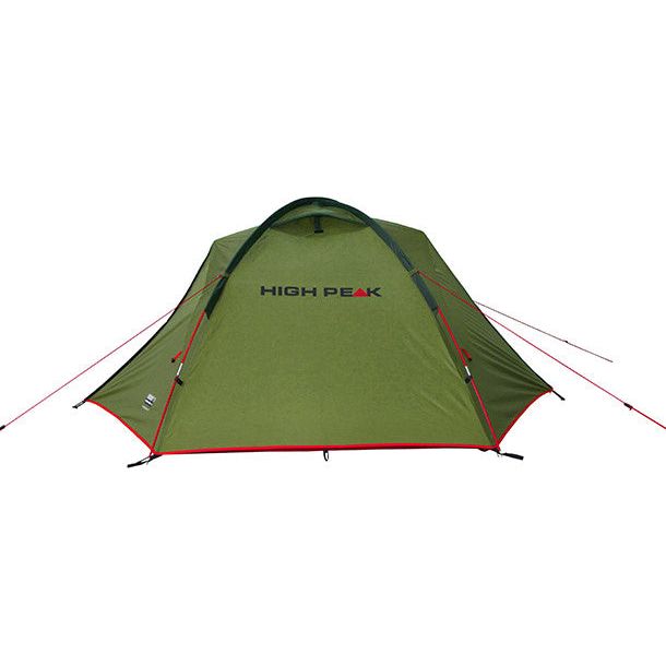 Load image into Gallery viewer, High peak Koepeltent Specht 3-persoons 340 x 190 x 110 cm groen
