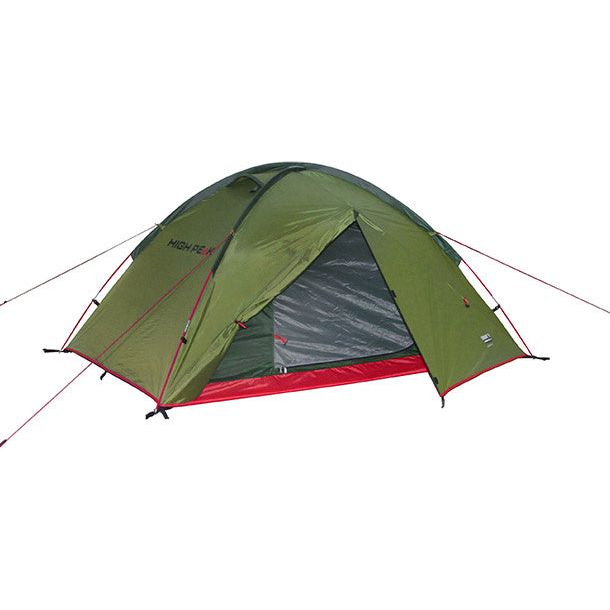 Load image into Gallery viewer, High peak Koepeltent Specht 3-persoons 340 x 190 x 110 cm groen
