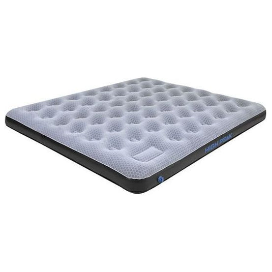 High peak Luchtbed Comfort Plus King 2-persoons 200 cm grijs