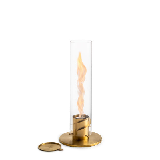 Load image into Gallery viewer, Höfats Spin 120 sfeerlantaarn RVS 23 x 54 cm goud
