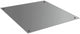 IceToolz Bodemplaat Xpert E132B 60 x 60 cm staal zilver